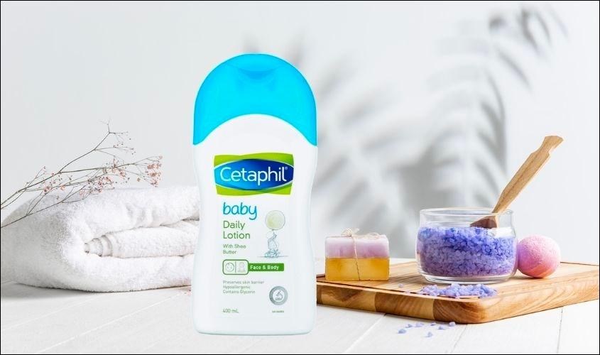 Kem dưỡng thể bơ hạt mỡ cho bé Cetaphil Daily Lotion 400 ml