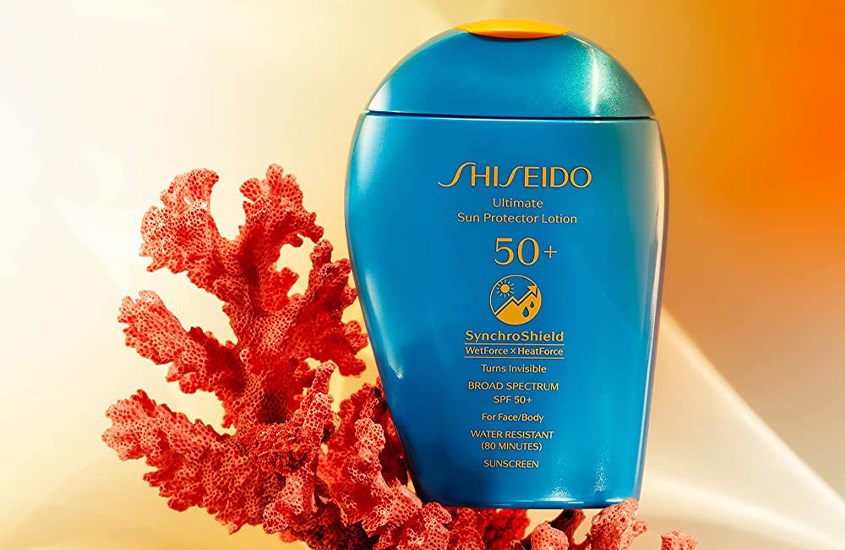 Shiseido Ultimate Sun Protection Lotion Wetforce Altruist Sunscreen SPF50 UVA