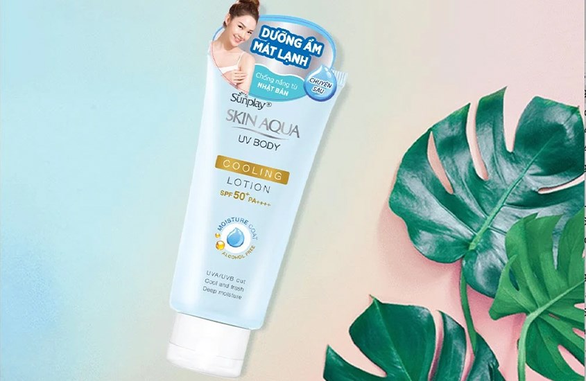Sunplay Skin Aqua UV Body Cooling Lotion SPF 50+ PA++++