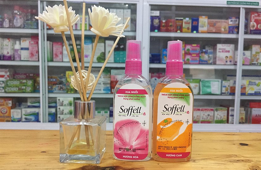 Xịt chống muỗi Soffell 