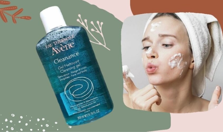 Sữa rửa mặt Avene giúp loại bỏ mụn đầu đen cho da