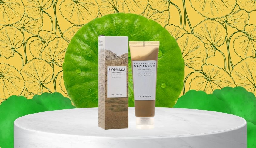 Sữa rửa mặt chiết xuất Rau Má Skin1004 Madagascar Centella Ampoule Foam 125 ml