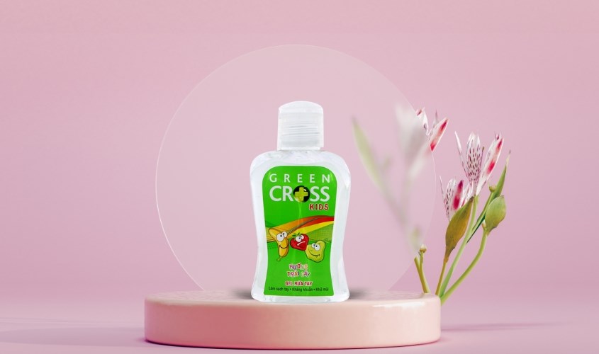 Gel rửa tay Green Cross hương trái cây