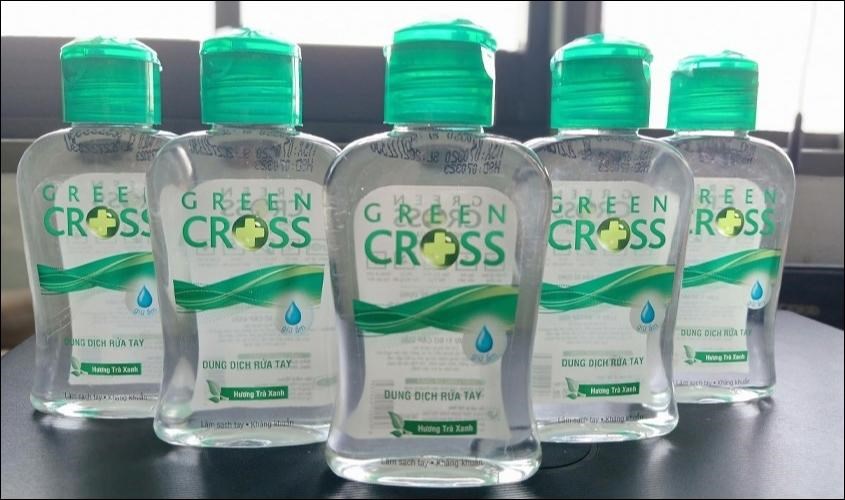 Nước rửa tay Green Cross là lựa chọn nhanh chóng và tiện dụng
