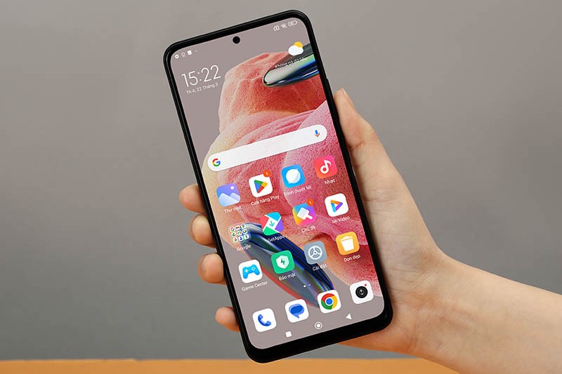 Điện thoại Xiaomi Redmi Note 12 4GB được trang bị cảm biến vân tay cạnh viền