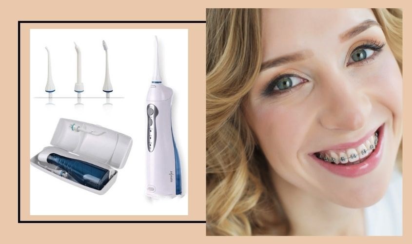 Máy tăm nước Waterjet Cordless Advanced được tích hợp 4 đầu tăm