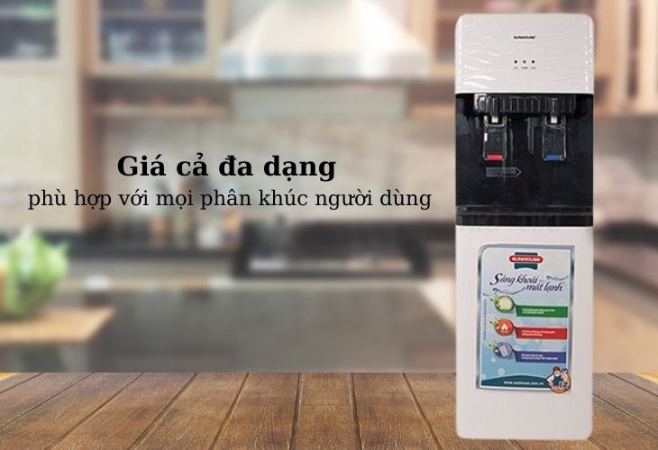Cây nước nóng lạnh Sunhouse SHD9615 có giá 2.990.000 VNĐ (cập nhật 07/2023, có thể thay đổi theo thời gian), phù hợp với nhiều phân khúc người dùng