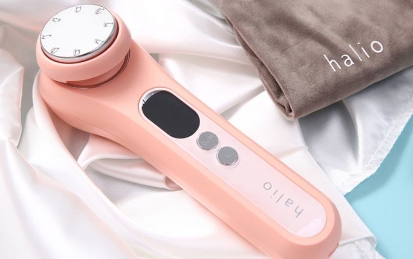 Máy massage đẩy tinh chất Halio Coral làm sạch lỗ chân lông