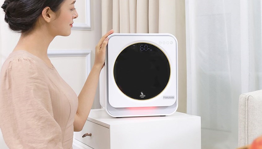 Máy tiệt trùng sấy khô tia uv-c và bảo quản bình sữa Moaz Bé MB-025