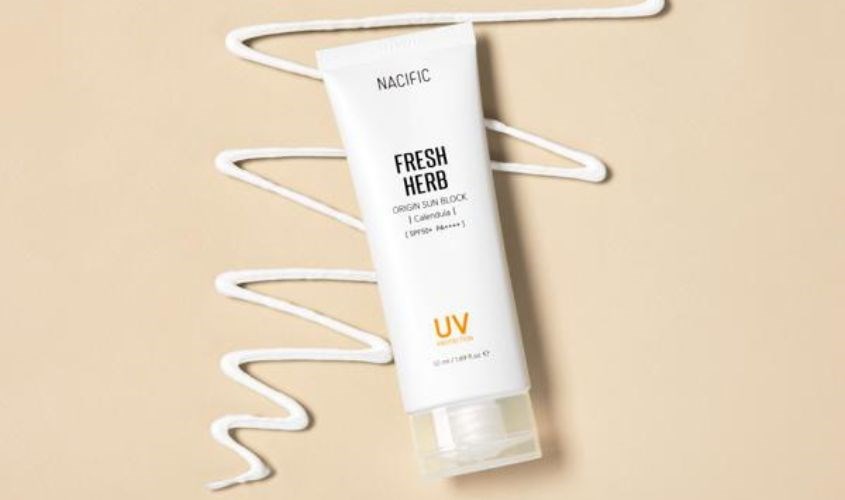 Kem chống nắng làm dịu và phục hồi da Nacific Fresh Herb SPF 50+ PA++++ 50 ml