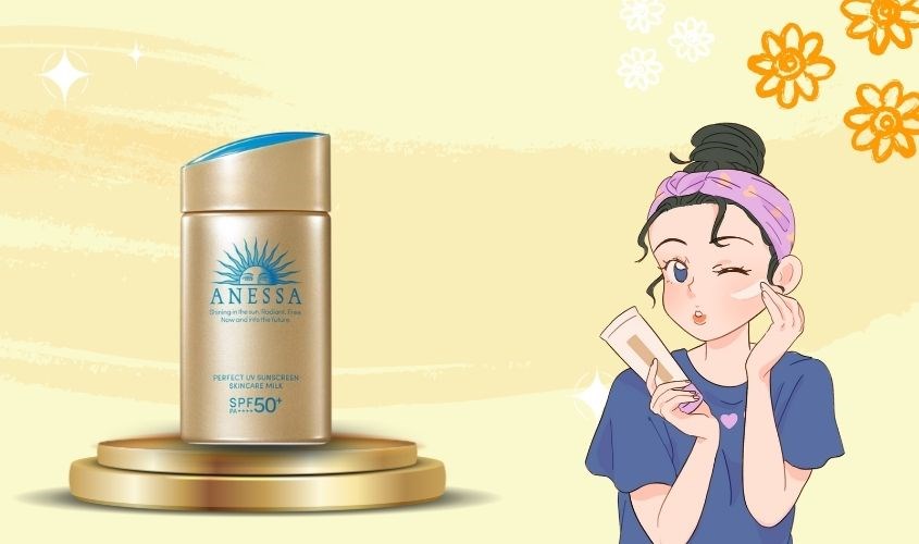 Kem chống nắng Anessa Perfect UV Sunscreen Skincare Milk