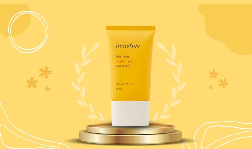 Kem chống nắng Innisfree Intensive Triple Care