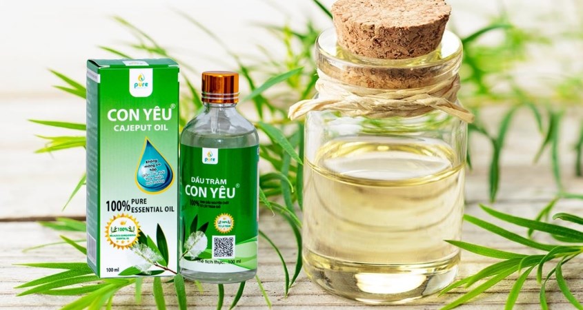 Dầu tràm Con Yêu giữ ấm cho bé 100ml