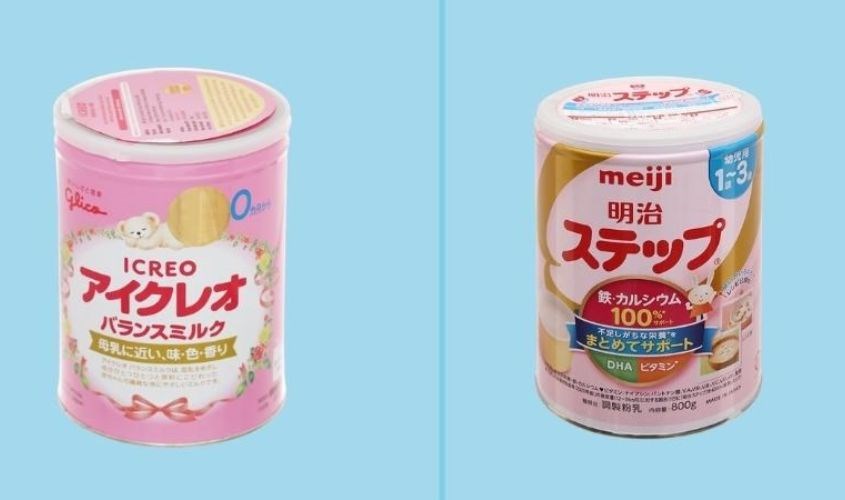 So sánh hai dòng sữa Glico và Meiji So sánh hai dòng sữa Glico và Meiji