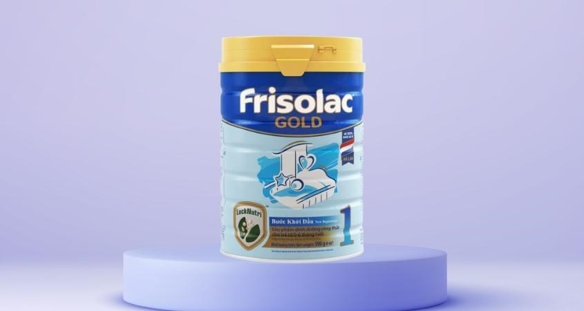 Sữa Frisolac Gold 1 dành cho trẻ 0 - 6 tháng tuổi