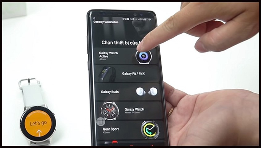 Kết nối đồng hồ thông minh Samsung với điện thoại