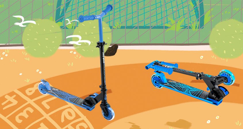 Xe Scooter Neon Vector Yvolution NT05B2 màu xanh