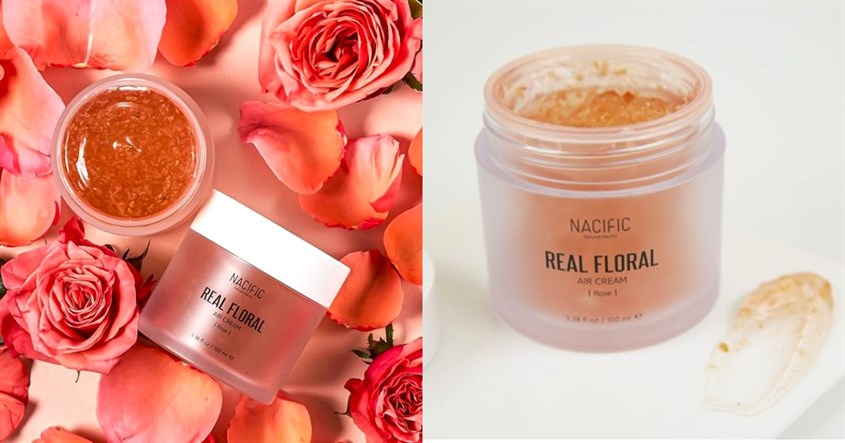 Kem dưỡng da trắng hồng chống lão hóa REAL FLORAL AIR CREAM ROSE Kem dưỡng da trắng hồng chống lão hóa REAL FLORAL AIR CREAM ROSE