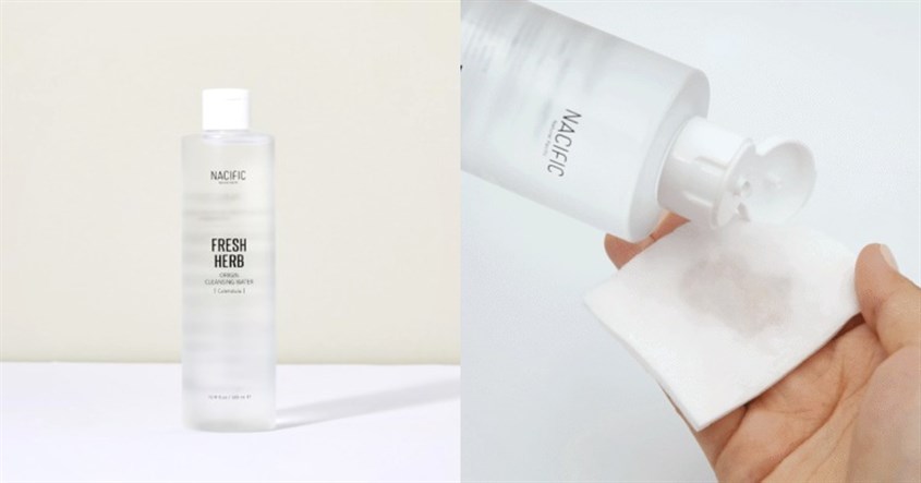 Nước tẩy trang làm mềm mịn da cho da nhạy cảm Nacific Fresh Herb Origin Cleansing Water Nước tẩy trang làm mềm mịn da cho da nhạy cảm Nacific Fresh Herb Origin Cleansing Water
