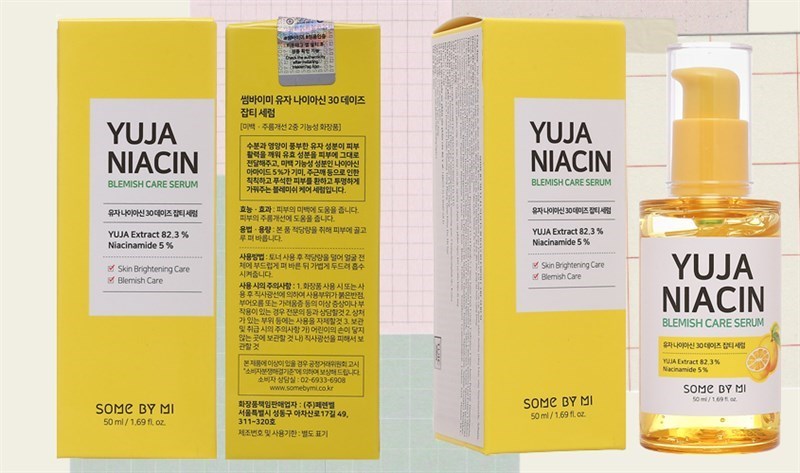 Tinh chất dưỡng trắng mờ thâm Some By Mi Yuja Niacin 50 ml