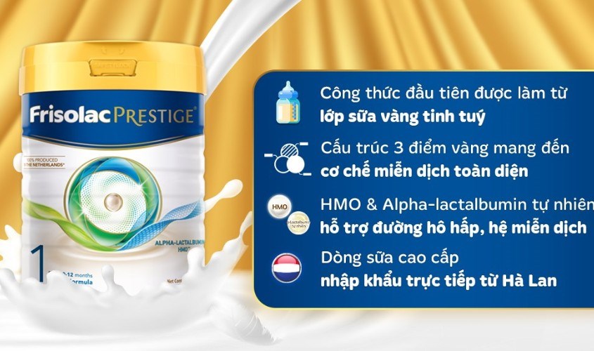 Sữa bột Friso Prestige số 1 700g (0 - 12 tháng)