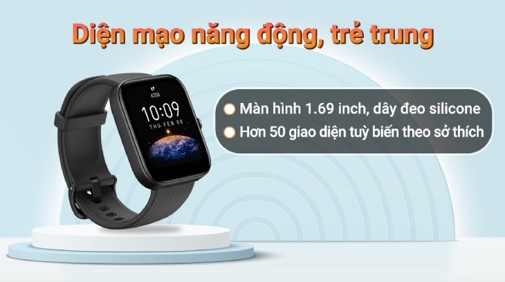 Đồng hồ thông minh Amazfit Bip 3 44.12mm 