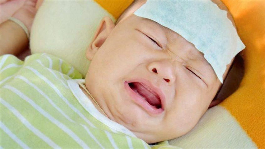 Sử dụng để giảm nhiệt cho bé bị sốt
