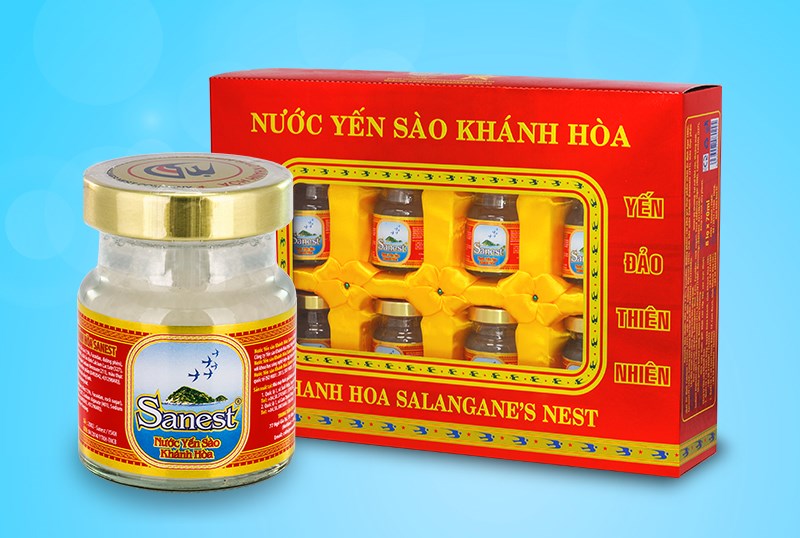 Sản phẩm nước yến Khánh Hòa