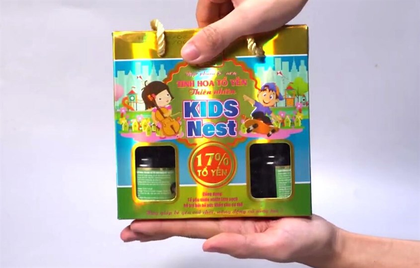 Hộp 6 hũ nước yến sào hương trái cây Tinh Hoa Kids Nest 70 ml