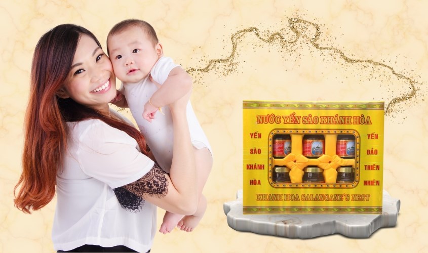 Hộp 6 hũ nước yến sào Khánh Hòa Sanest 70 ml