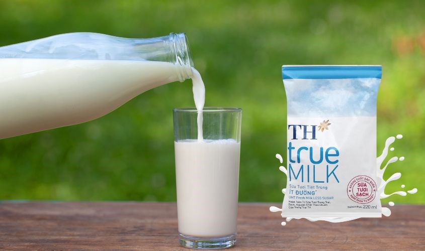 Lốc 4 hộp sữa tươi Vinamilk không đường 180 ml