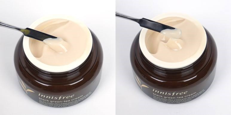 Chất kem mịn của kem dưỡng chống lão hóa Innisfree