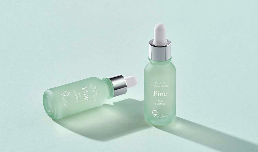 Tinh chất thanh lọc và phục hồi da 9 Wishes Amazing Pine Ampule 25 ml