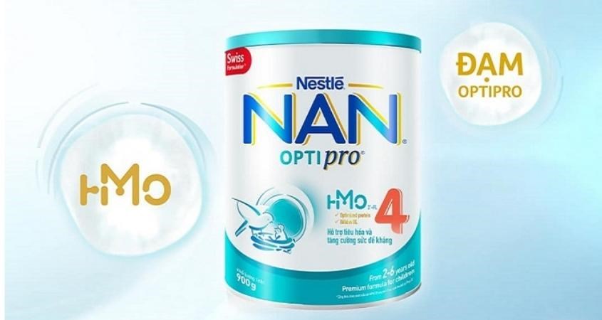 Sữa bột NAN Optipro số 4 900g cho bé từ 2 - 6 tuổi