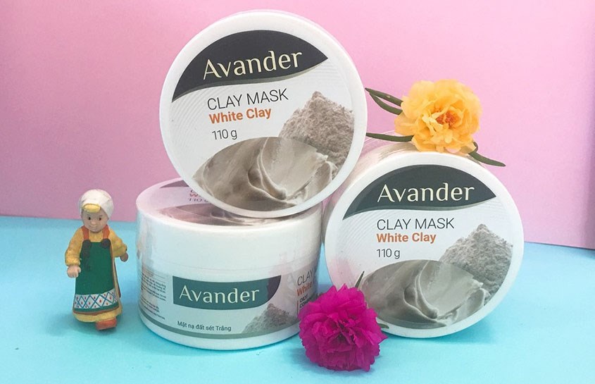 Mặt nạ đất sét trắng Avander dưỡng trắng da 15 ml