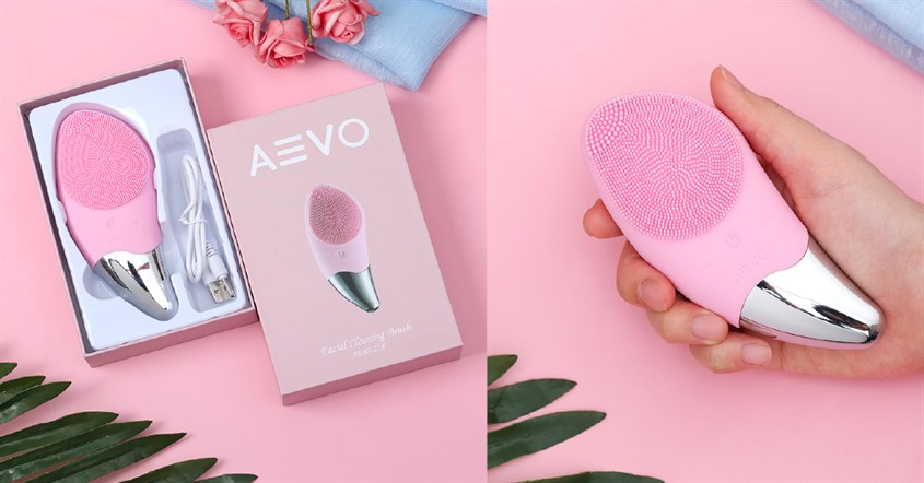 Máy rửa mặt, massage và tẩy da chết Aevo Clean and Fresh