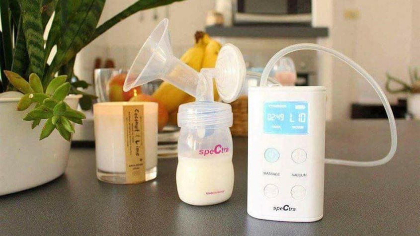 Spectra đảm bảo vệ sinh với hệ thống hút sữa khép kín Protector