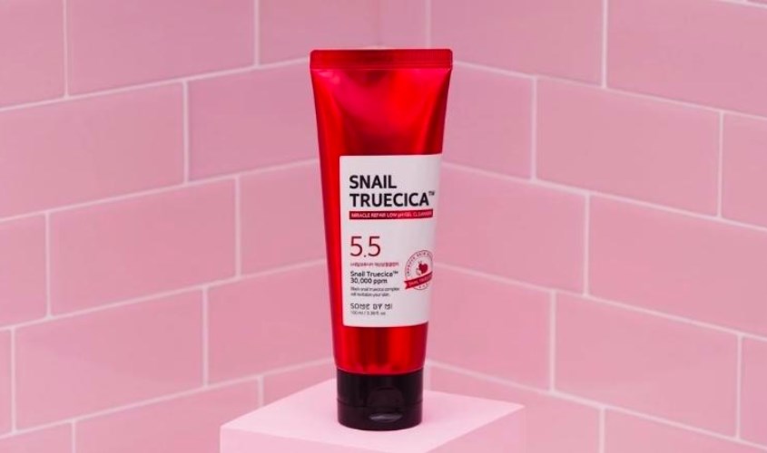 Gel rửa mặt chiết xuất Ốc Sên Some By Mi Truecica Miracle Repair Low pH 100 ml