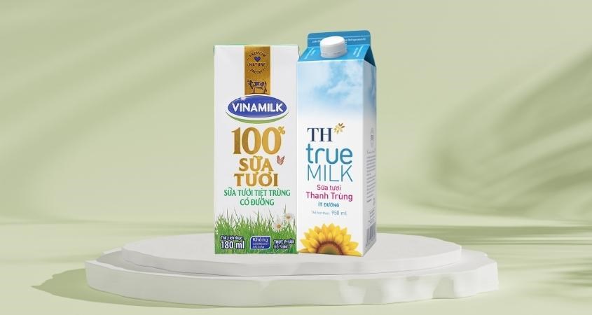 Sữa tươi TH True Milk hay Vinamilk đều là những dòng sản phẩm tốt cho sức khỏe