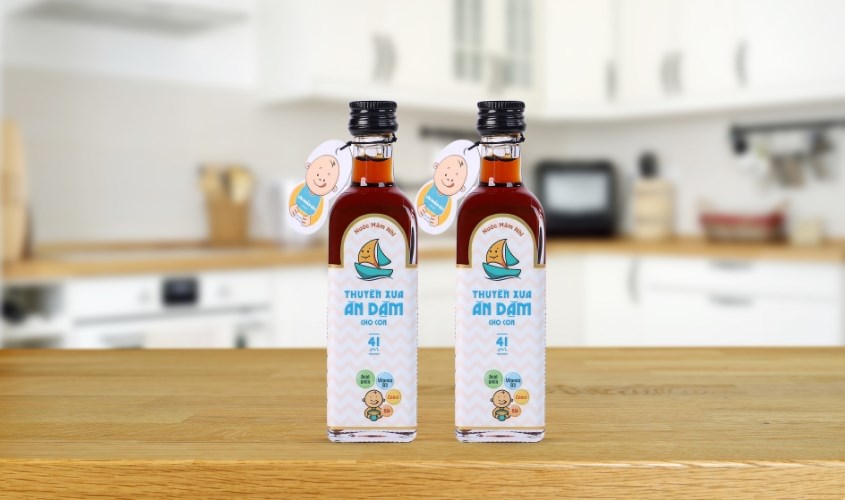 Nước mắm Thuyền Xưa ăn dặm cho bé 41°N chai 65 ml (từ 1 tuổi)