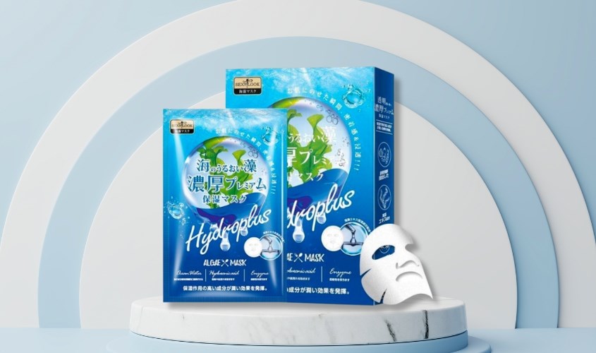 Mặt nạ giấy Rong Biển Đại Dương dưỡng ẩm sâu SexyLook Marine Algae Moisturizing 28 ml (hộp 4 miếng)