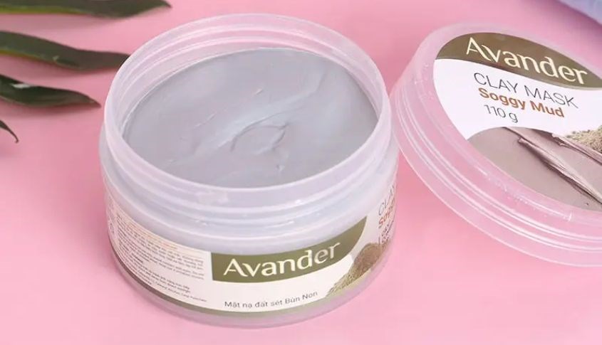 Mặt nạ đất sét Bùn Non làm sạch sâu, dưỡng sáng da Avander 110g (Hũ)
