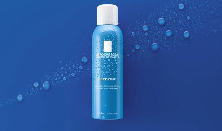 Xịt khoáng làm dịu da, ngăn ngừa mụn cho da dầu và da mụn La Roche-Posay SerozinC 150 ml 