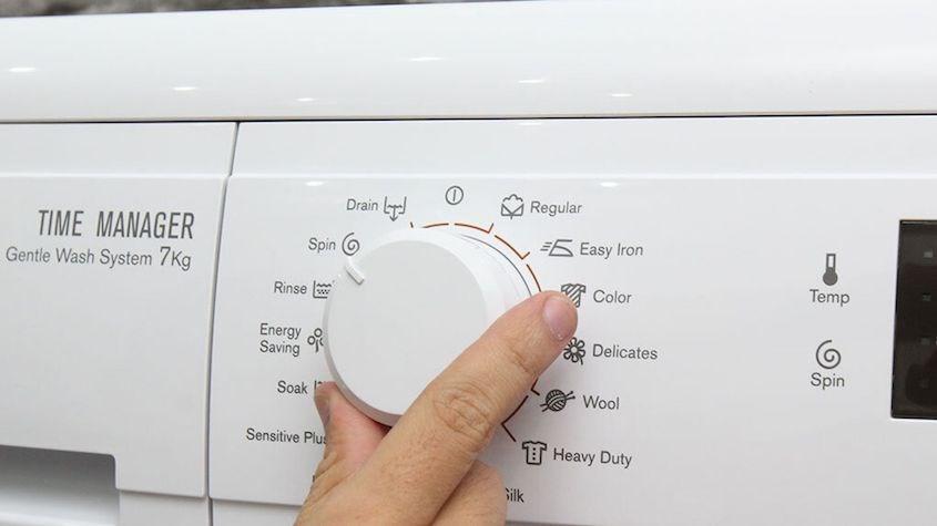 Chọn chế độ vắt 