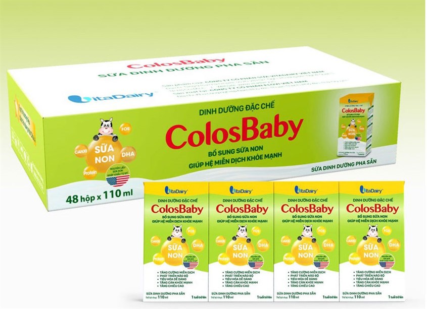 Thùng 48 hộp sữa pha sẵn ColosBaby Gold 180 ml (từ 1 tuổi) Thùng 48 hộp sữa pha sẵn ColosBaby Gold 180 ml (từ 1 tuổi)