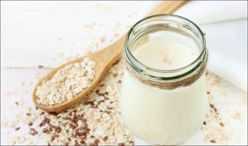 Tẩy tế bào chết bằng yến mạch & sữa chua