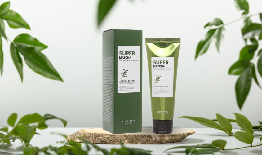 Gel rửa mặt hỗ trợ cải thiện lỗ chân lông Some By Mi Super Matcha 100 ml 