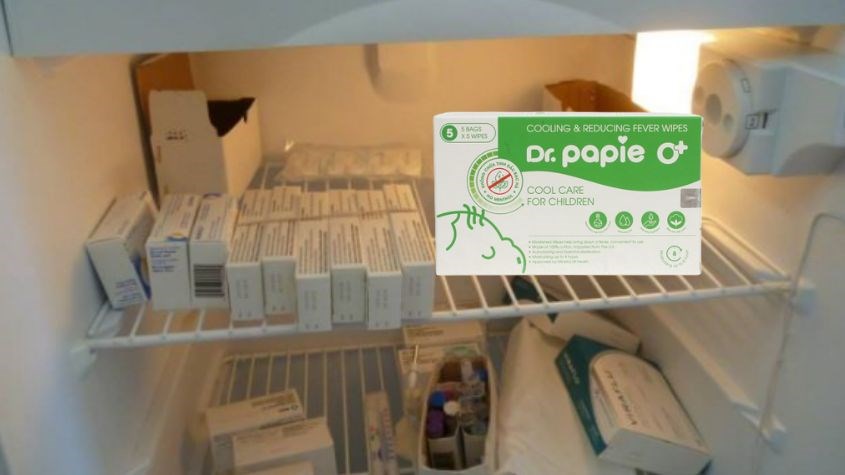 Cách bảo quản khăn hạ sốt