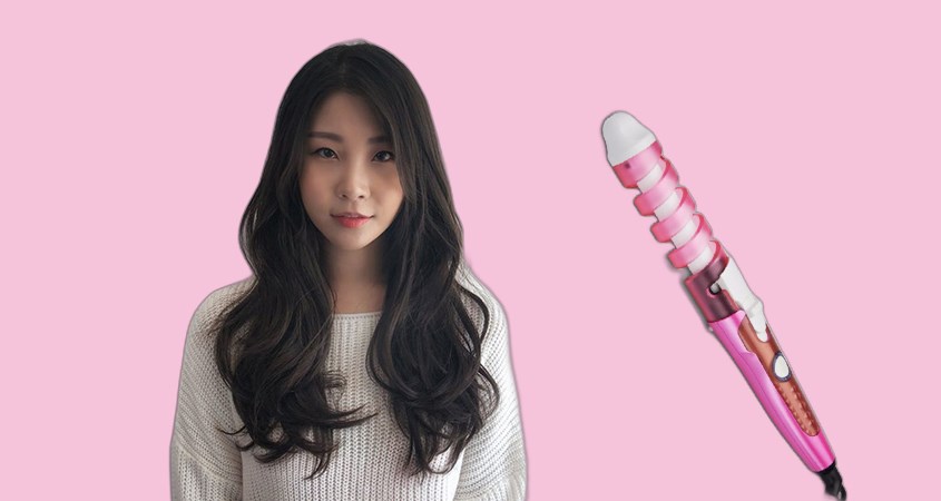 Máy uốn tóc tạo kiểu xoăn bồng bềnh