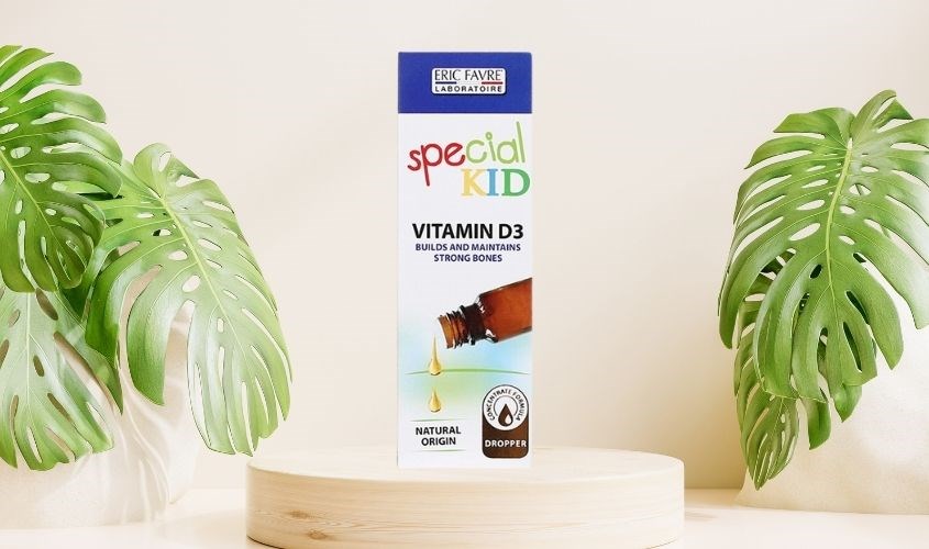 Siro Special Kid Vitamin D3 hỗ trợ hấp thu canxi 20 ml (từ 0 tháng)